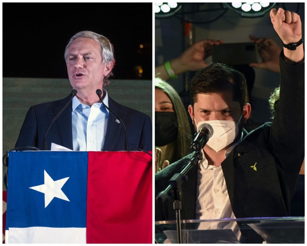 Kast Vs Boric, dos extremos disputarán la segunda vuelta en Chile