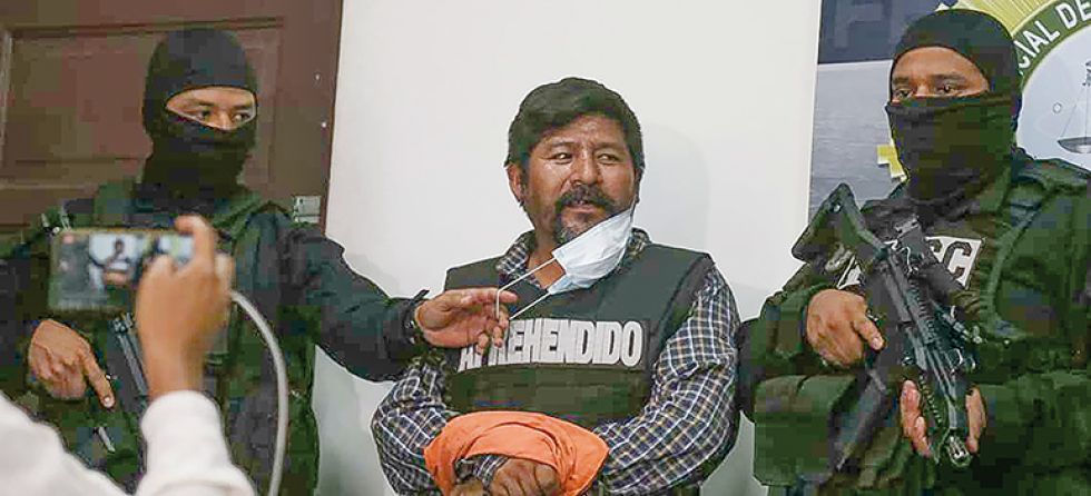 APREHENDIDO. Sixto Canaza es uno de los supuestos cabecillas del secuestro en las Londras.