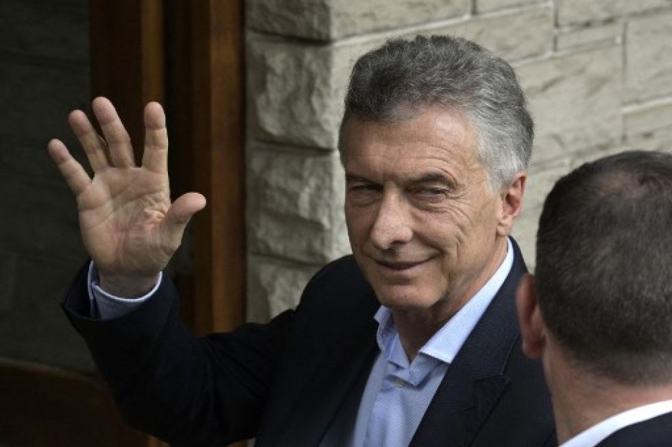 Mauricio Macri, quien fue acusado formalmente por la justicia por supuestas actividades de espionaje a familiares del malogrado submarino ARA San Juan, hundido hace más de dos años