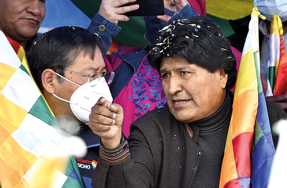PROYECTO. El expresidente Evo Morales había propuesto la creación de una organización indigenista de carácter internacional.