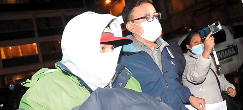 DETENIDO. Un exfuncionario de la CNS fue detenido y trasladado a la cárcel de La Paz.