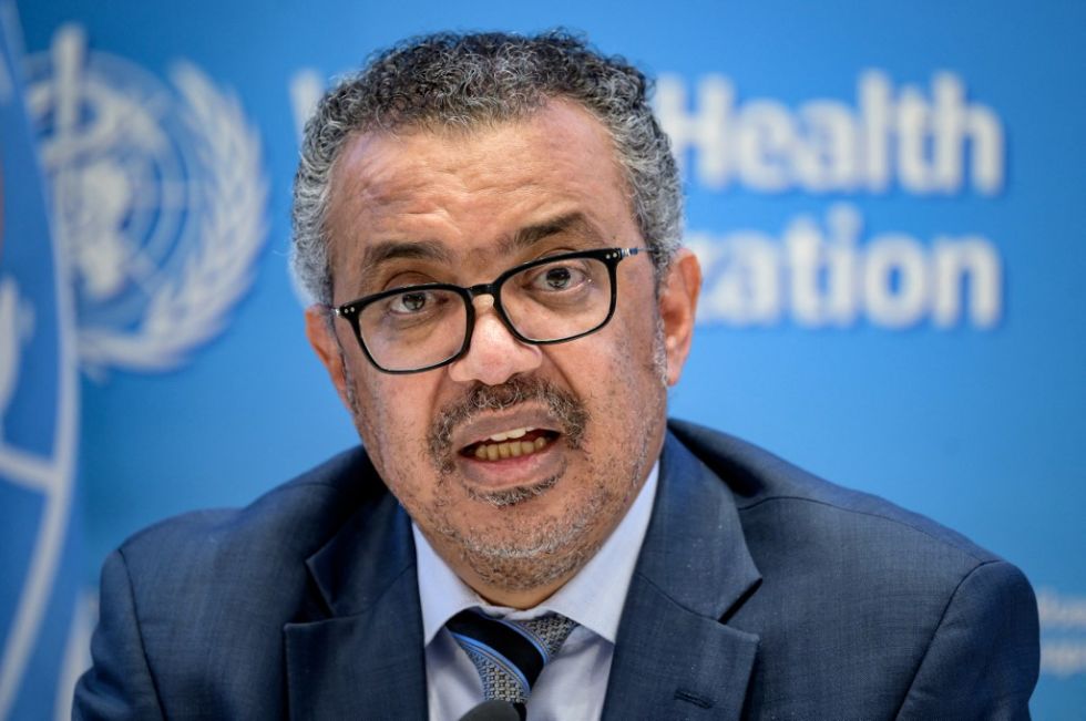 El director general de la Organización Mundial de la Salud (OMS), Tedros Adhanom Ghebreyesus .