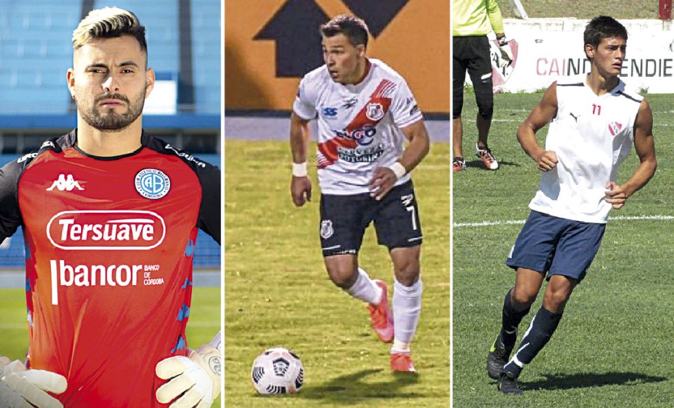 El arquero Carlos Emanuel Franco (i), el delantero Rodrigo Vargas (c) y el ariete rioplatense Leonel Buter fueron anunciados por el “Matador”.