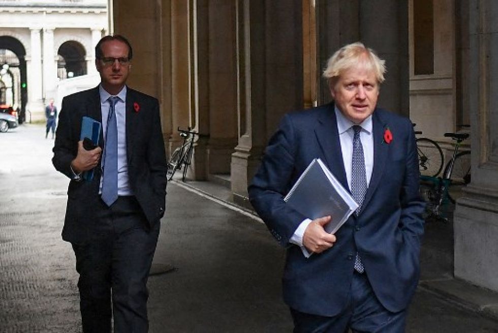 Boris Johson, cuya popularidad en el Reino Unido no deja de caer a causa de sucesivos escándalos por celebraciones en medio de restricciones sanitarias.