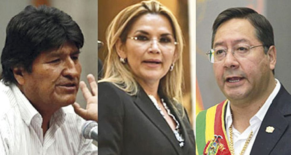 APUNTADOS. Las administraciones de Evo Morales, Jeanine Áñez y Luis Arce fueron apuntadas en el informe de HRW.
