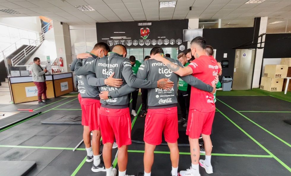 La Selección Boliviana se alista para el amistoso en Sucre y las Eliminatorias.