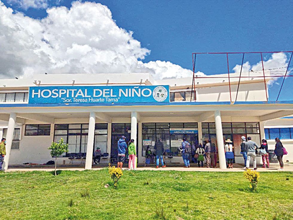 PANDEMIA. El hospital del Niño ahora es centro de atención por los contagios de coronavirus.