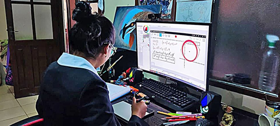 VIRTUAL. En pandemia, las modalidades de educación virtual y a distancia predominan.