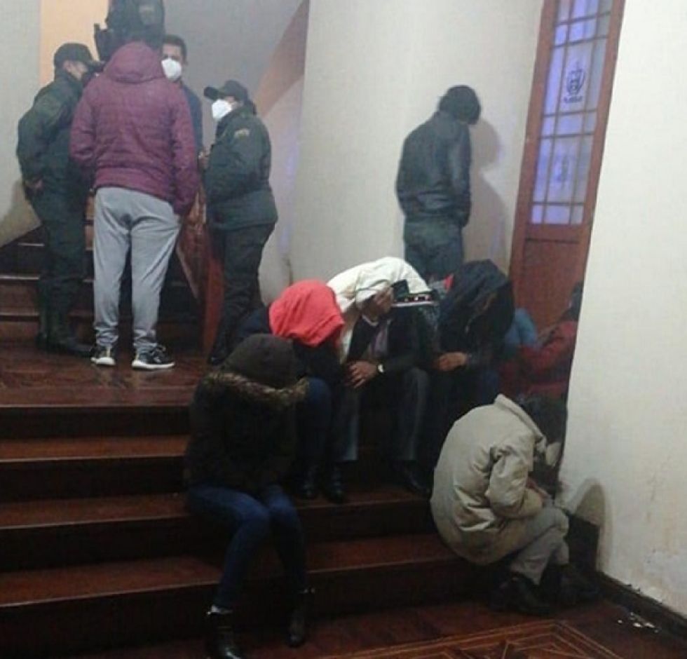 Las personas arrestadas en dependencias de la Policía 