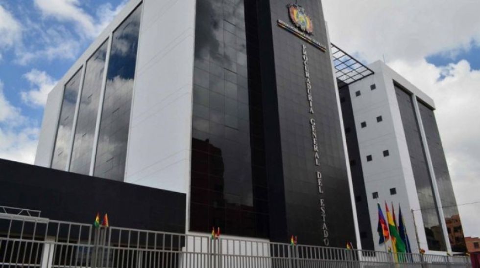 Edificio de la Procuraduría General del Estado en la ciudad de La Paz.