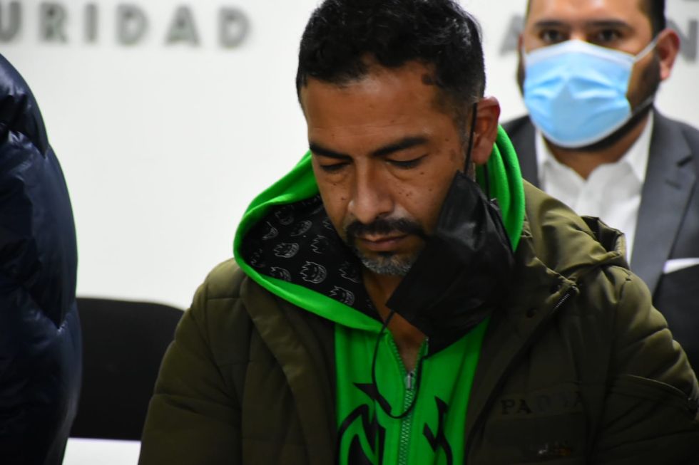 Félix Alfredo Ferreira fue presentado este lunes por la Policía tras ser recapturado.
