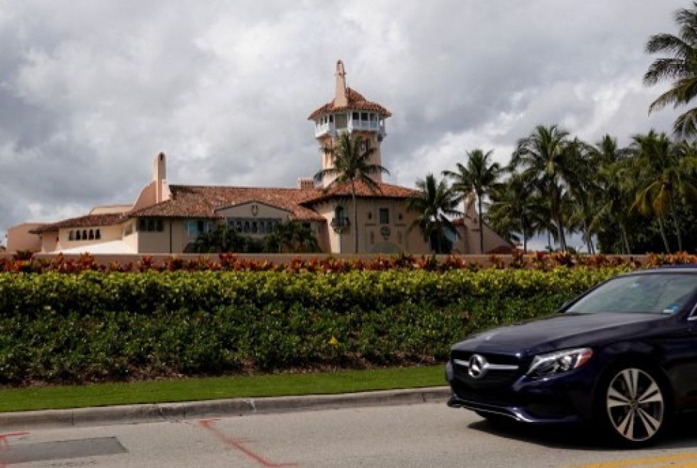 Vista del hotel resort Mar-a-Lago, en Palm Beach, Florida, propiedad del expresidente de Estados Unidos, Donald Trump.