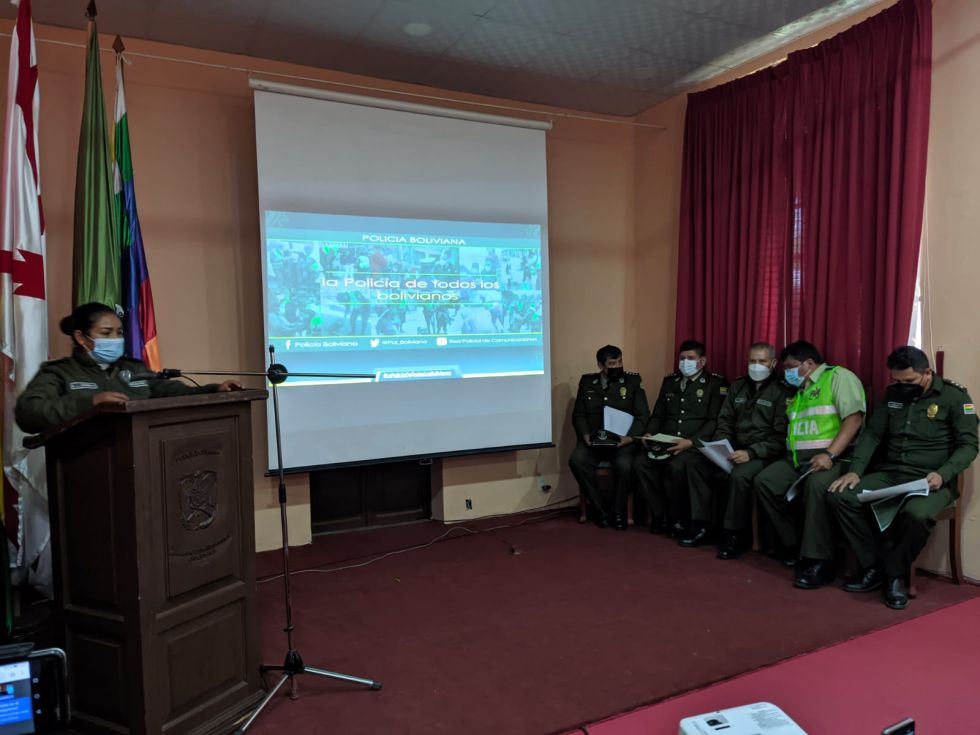 La presentación del informe de la Policía sobre los casos atendidos en Carnaval.