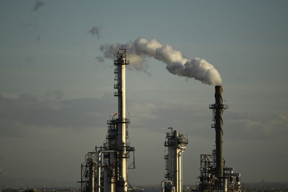 Imagen referencial de una refinería de petróleo estadounidense. 