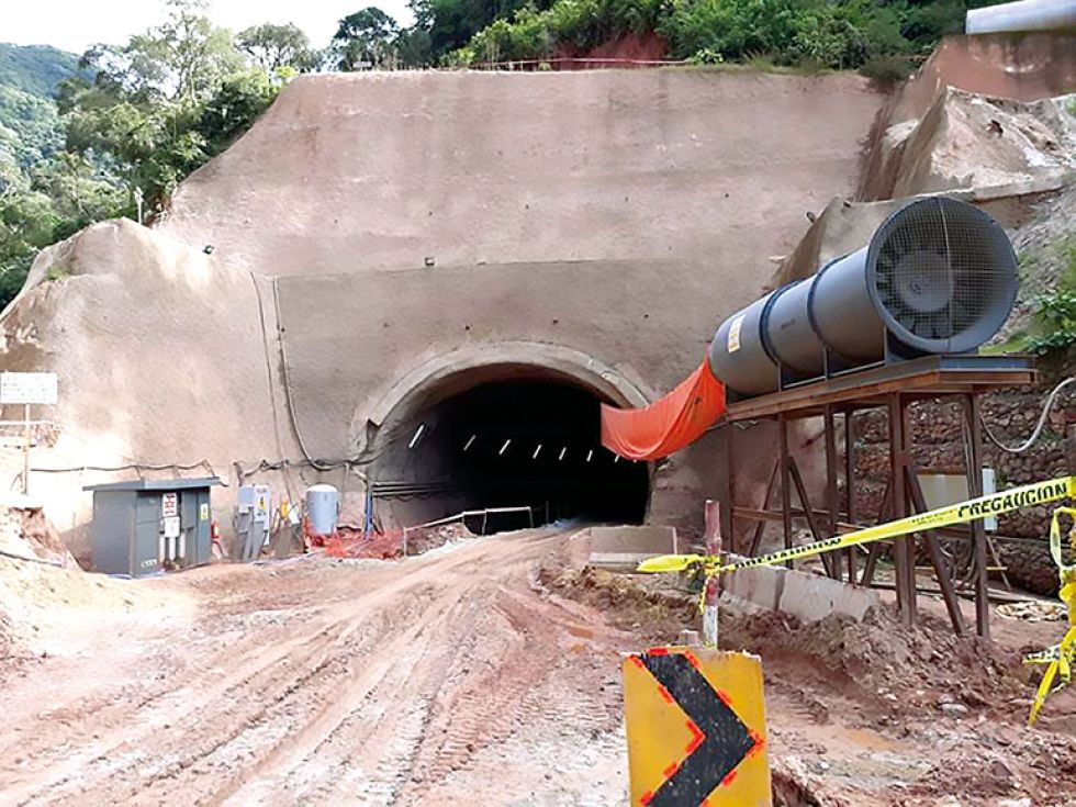 PROYECTO. El túnel de Incahuasi tendrá una longitud de 1,2 kilómetros, el más extenso del país.