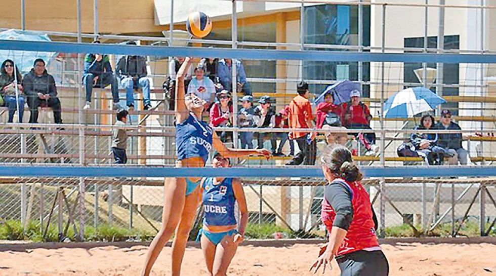 Las canchas de voleibol de playa de Garcilazo deben recibir un torneo internacional