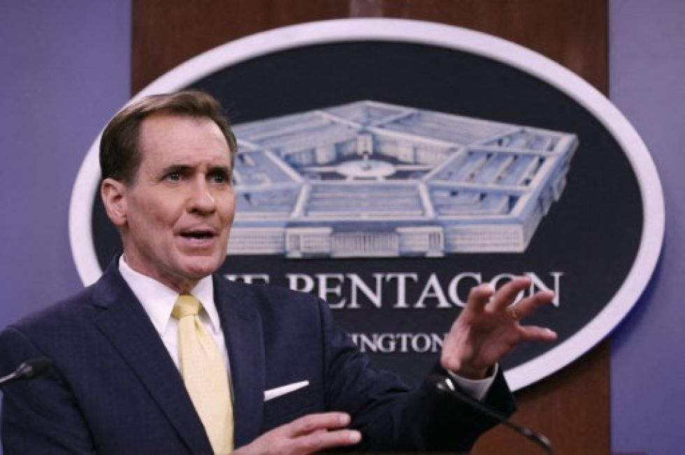 El secretario de Prensa del Departamento de Defensa de los Estados Unidos, John Kirby.