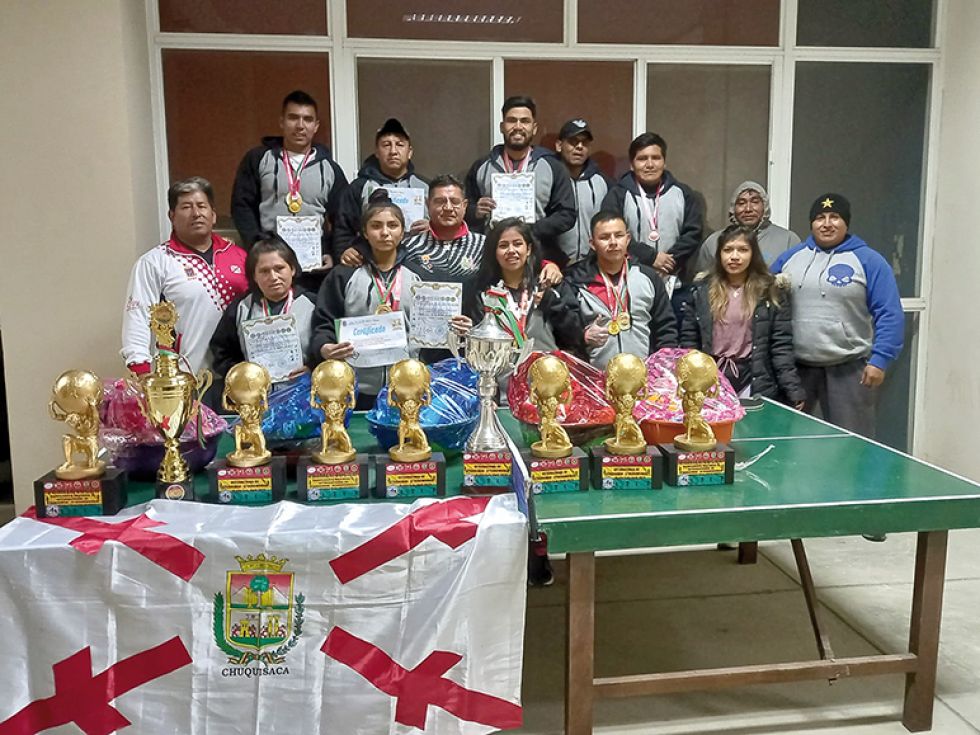 Chuquisaca ratifica su poderío en el Nacional de Strongman y Strongwoman