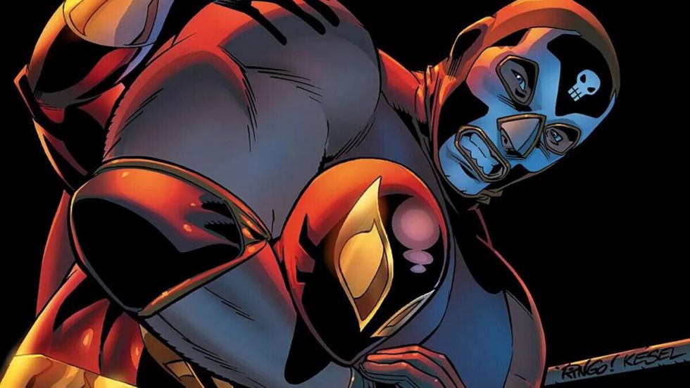 Imagen de 'El muerto', de Marvel, que reencarnará el cantante puertorriqueño Bad Bunny.