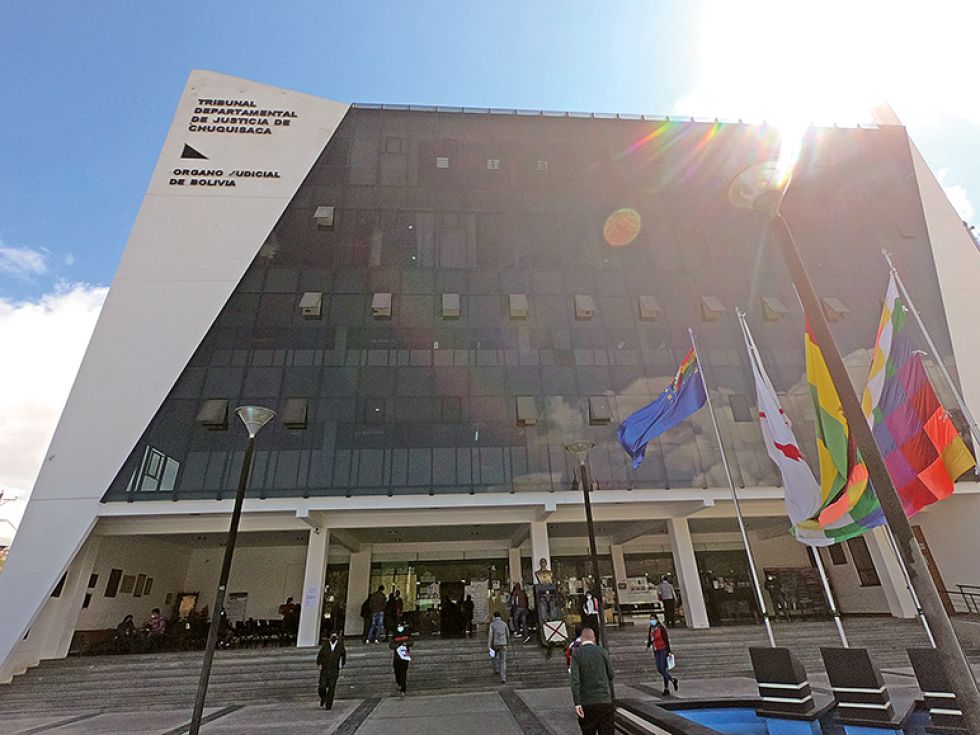 CHUQUISACA. El caso se encuentra en un juzgado del Tribunal Departamental de Justicia.