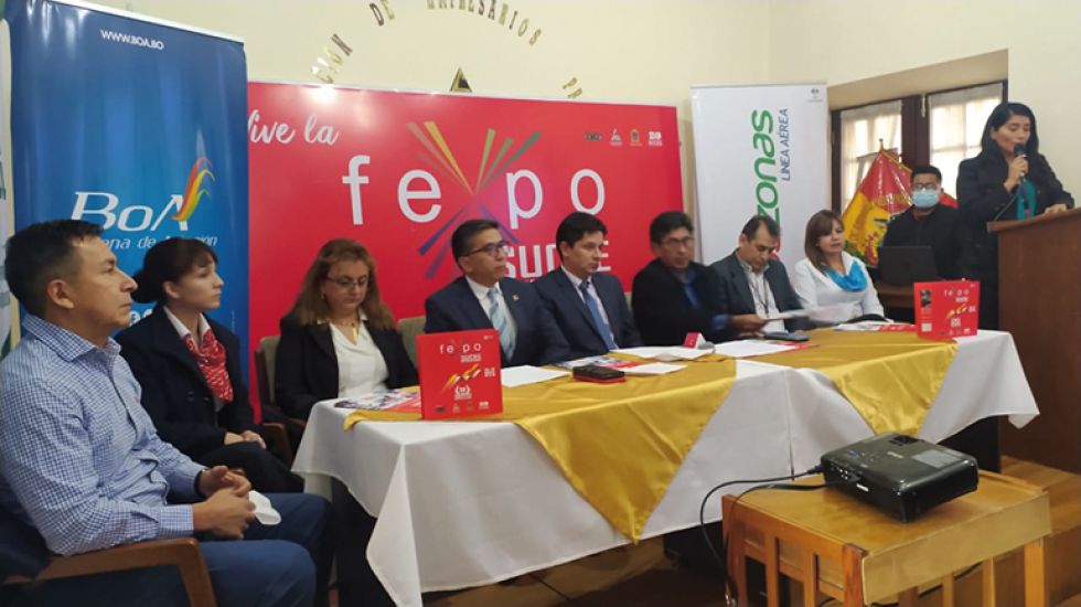 ACTO. Ayer también se anunció la presencia de las agencias de viajes de Sucre en la Fexpo.