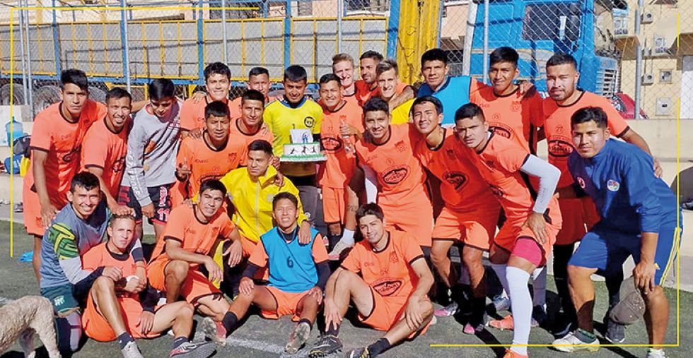 El club Mojocoya en uno de sus últimos entrenamientos antes de encarar la fecha de este fin de semana, en la que puede asaltar el primer lugar.