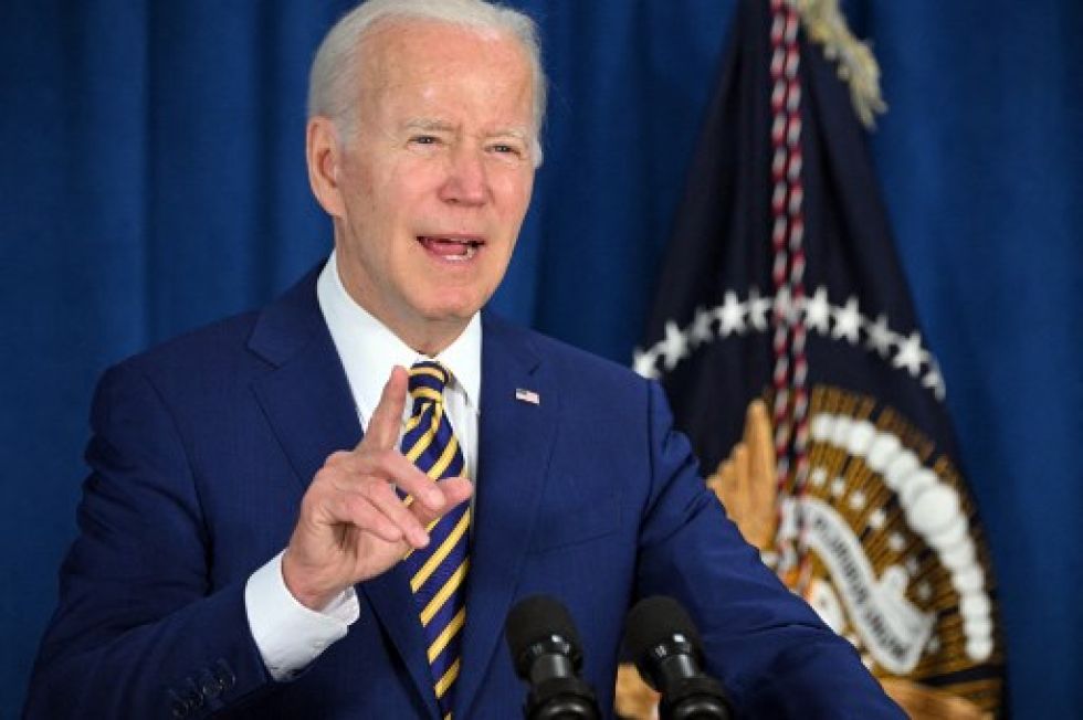 El presidente de EEUU, Joe Biden, habla sobre el Informe de empleos de mayo de 2022 del Centro de Convenciones de Rehoboth Beach, este viernes.