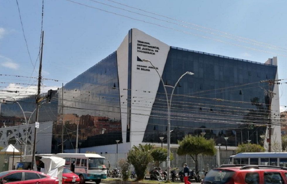 La audiencia cautelar se celebró este lunes en el Tribunal Departamental de Justicia.