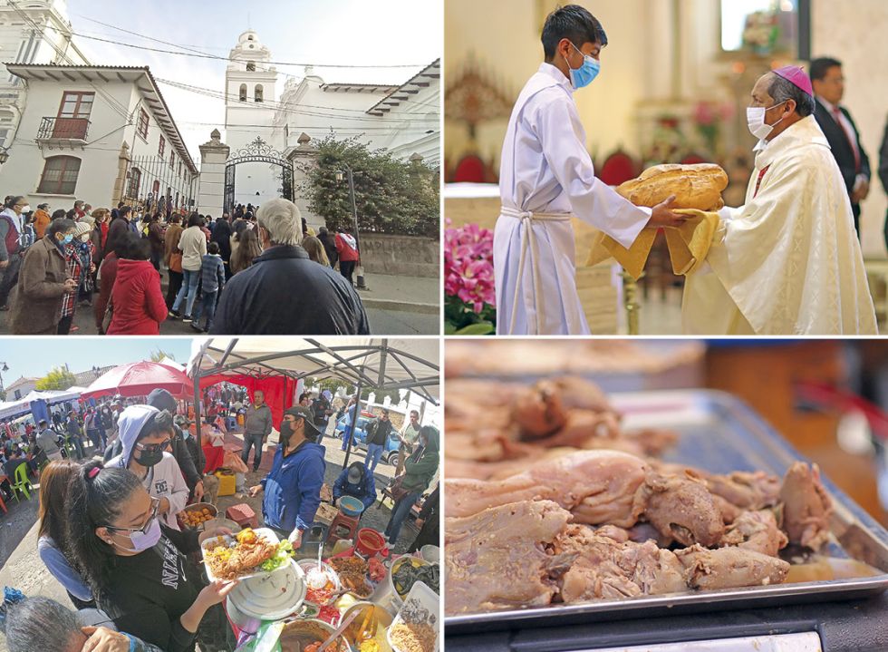 FESTIVIDAD. Postales de la eucaristía en la Catedral Metropolitana, la feria del cuy y las procesiones.