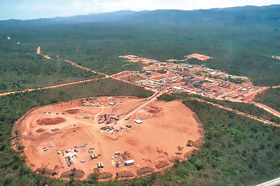 HIDROCARBUROS. Una imagen aérea del campo Margarita, compartido por Chuquisaca y Tarija.