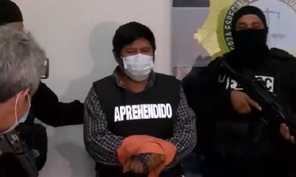 Hebert Sixto Canaza Sacaca, acusado de secuestro, fue liberado este lunes por un juez.