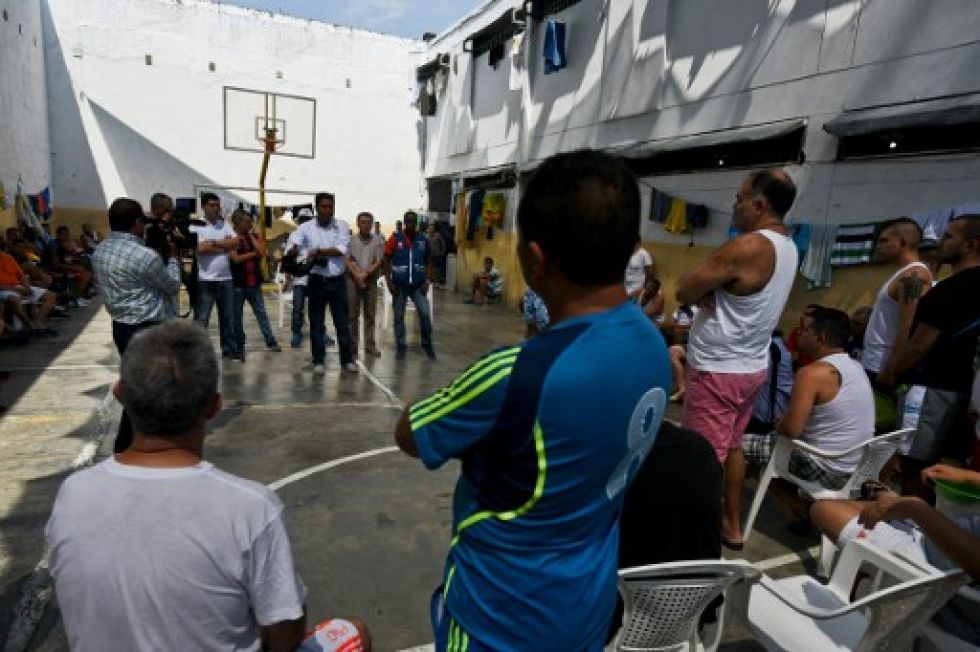 El sistema penitenciario de Colombia alberga a 97.426 presos. Se estima una sobrepoblación es de 16.251 internos.