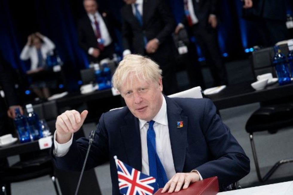 Boris Johnson afirmó que, de momento, no existe una posibilidad de paz para Ucrania y responsabilizó de la situación a Rusia.