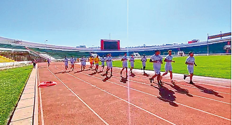 El “Tractor Amarillo” comenzó ayer su pretemporada con un trabajo de resistencia física en la pista atlética del estadio Patria.