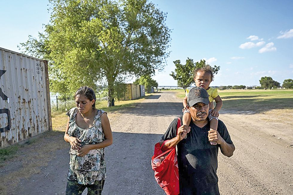 NORMA. A partir de la aprobación de la Ley Quédate en México, muchos inmigrantes ilegales fueron deportados por las autoridades de EEUU.