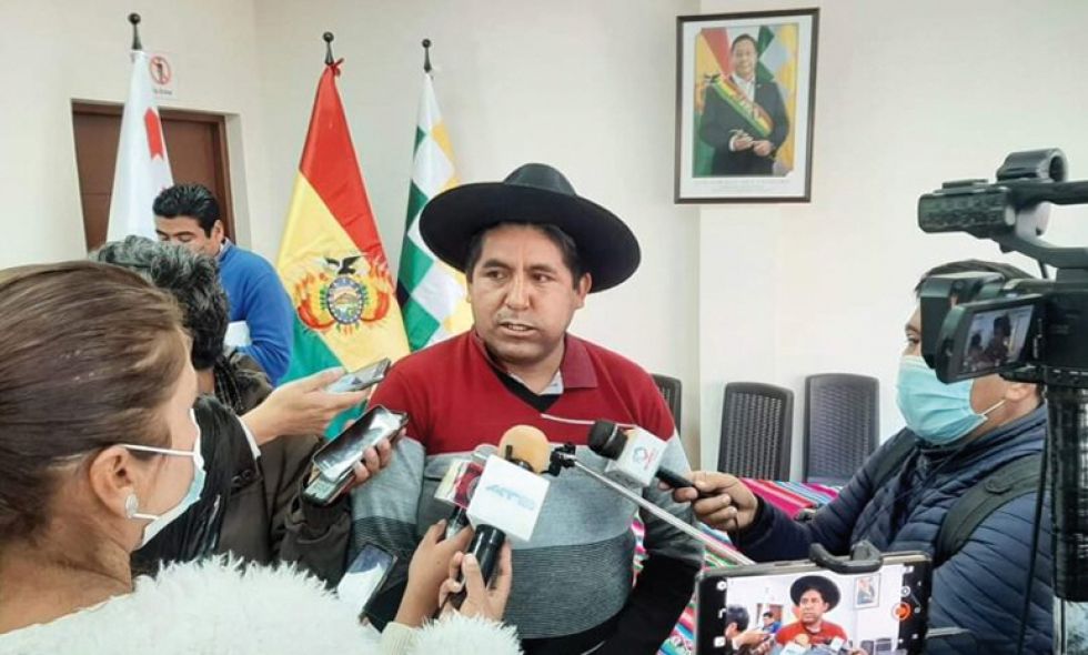 ANUNCIO. El ejecutivo de la Futpoch, Mario Seña, habló sobre la convocatoria.