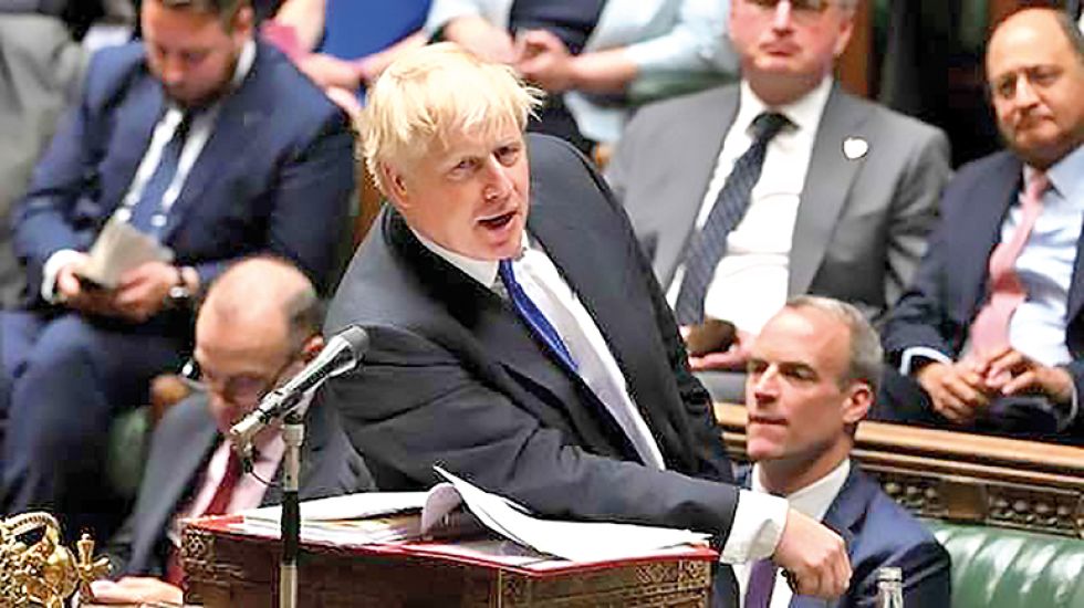 CRISIS. El primer ministro de Gran Bretaña, Boris Johnson, no tiene el respaldo de su partido.