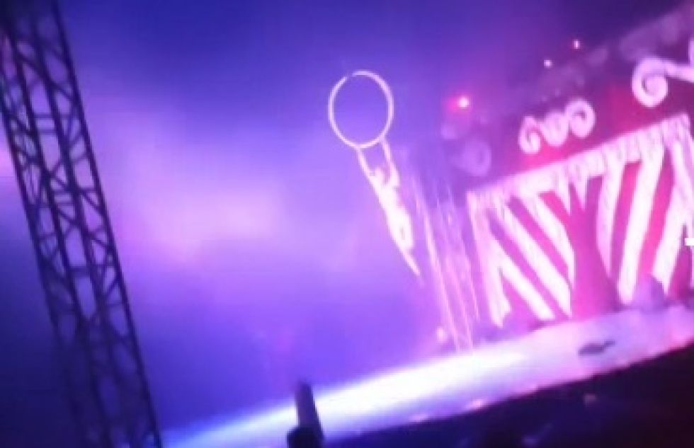 Una trapecista sufrió un accidente la noche del miércoles en un circo de Sucre.