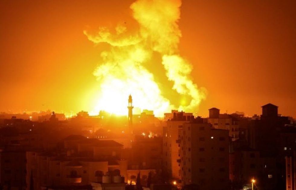 Los bombardeos israelíes alcanzaron posiciones militares del grupo fundamentalista Hamas, en la Franja de Gaza.