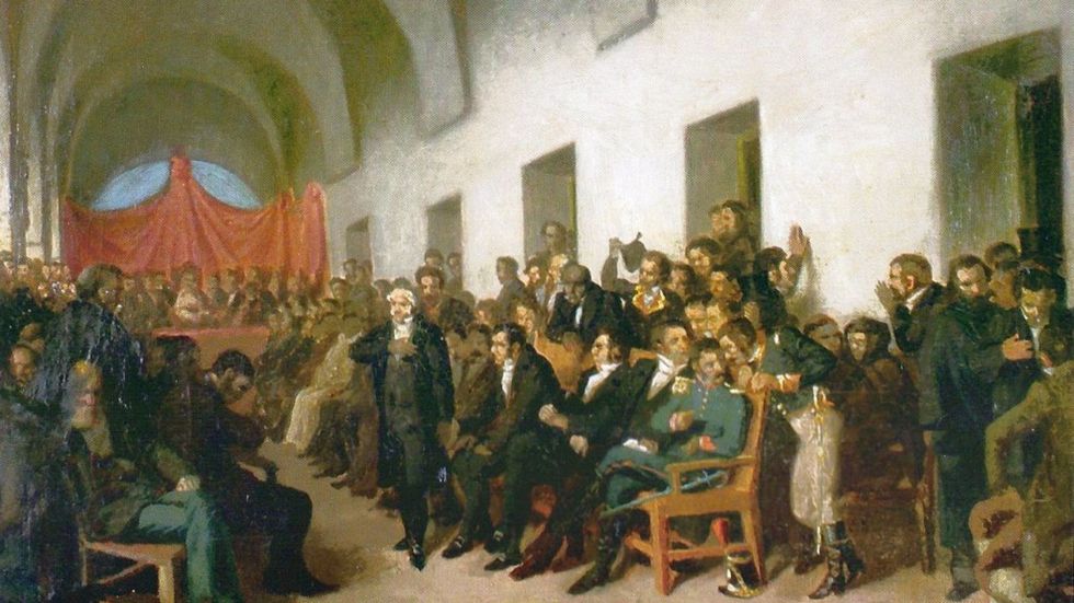 EMANCIPACIÓN. Después del 25 de Mayo, Zudáñez se trasladó a otros territorios del continente.