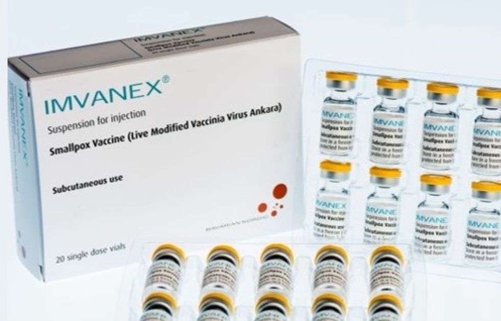 Imagen referencial del medicamento Imvanex de la farmacéutica Bavarian Nordic.