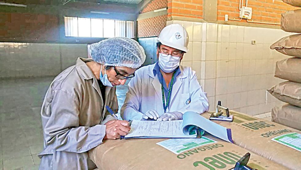 La empresa social UNEC sigue un riguroso proceso de control de su producto de exportación.