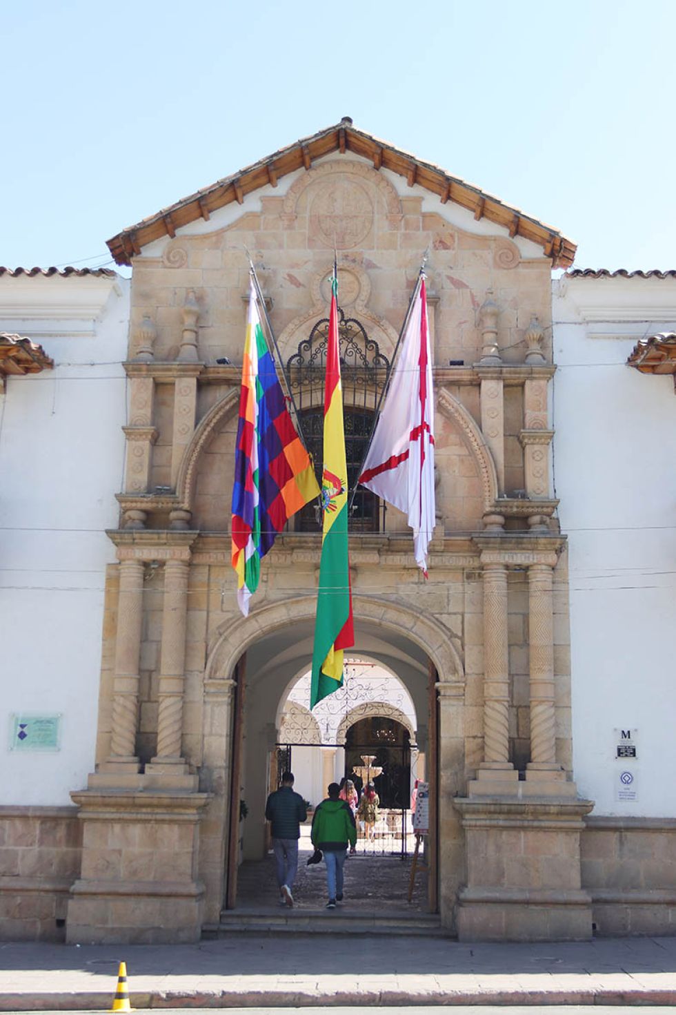SUCRE. La ciudad ya se prepara para recibir a los visitantes por las fiestas del 6 de Agosto.