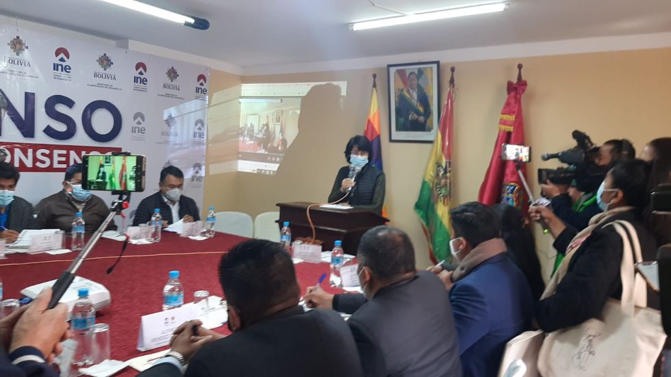 Socialización del Censo en Oruro.