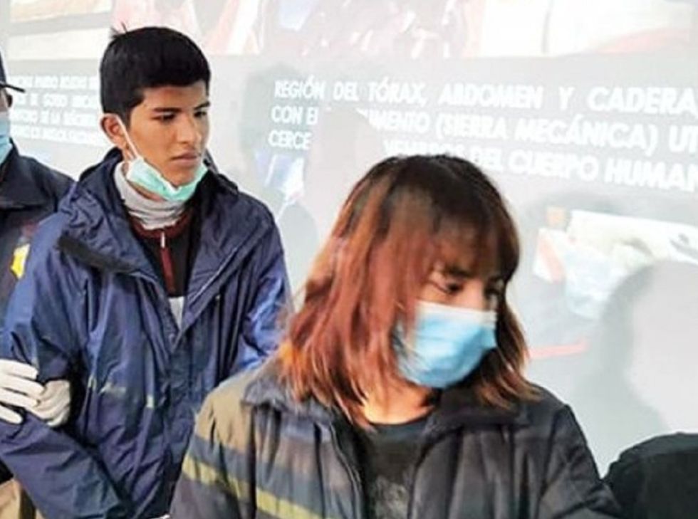 Álvaro Salinas y Luz Peralda, implicados en la muertes y descuertizamiento de Anakin Tancara.