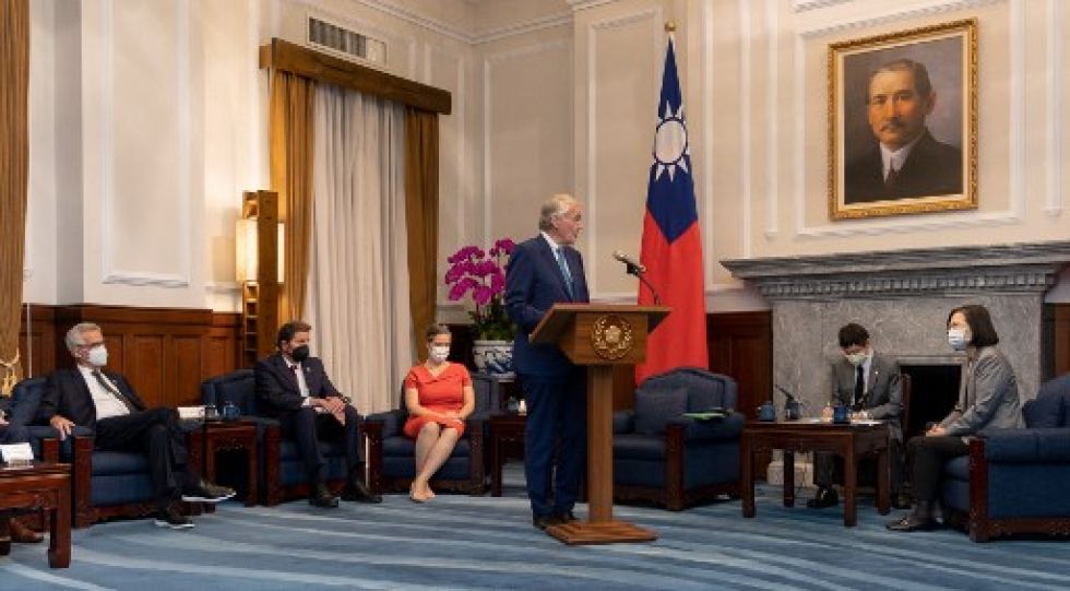 La visita de parlamentarios estadounidenses a Taiwán continúa levantando el enojo del gobierno chino.