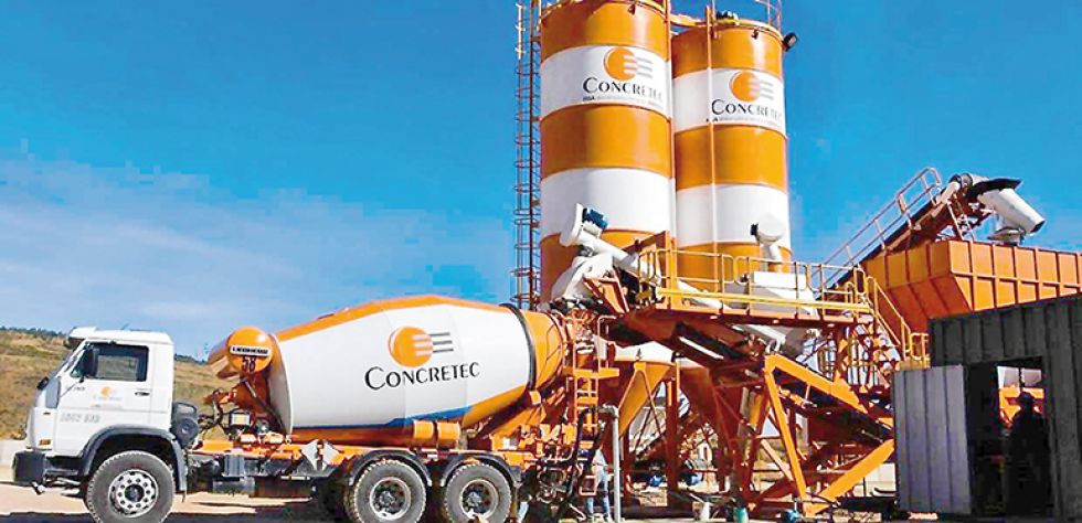 RUBRO. Concretec fabrica y comercializa productos derivados del cemento como hormigón, pretensados y prefabricados.
