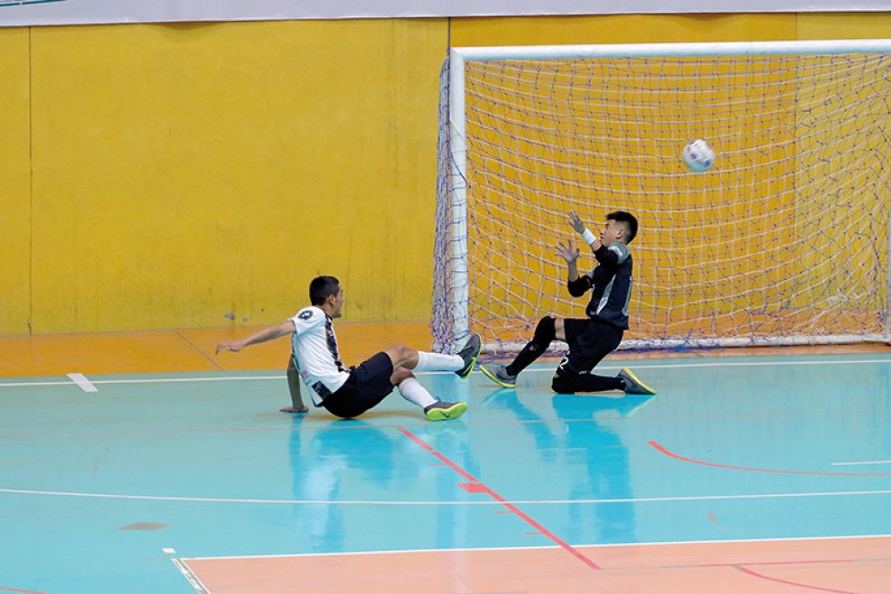 La jugada del cuarto gol de Cercado que terminó igualando el marcador (4-4) en el partido con Chuquisaca.