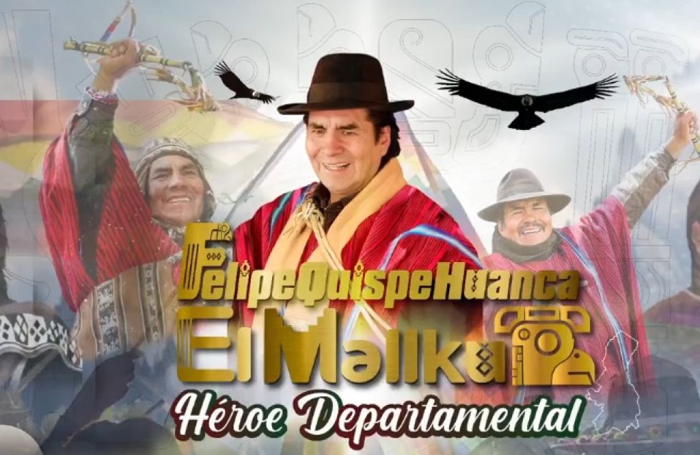 'El Mallku', padre del Gobernador paceño, fue declarado héroe departamental de La Paz.