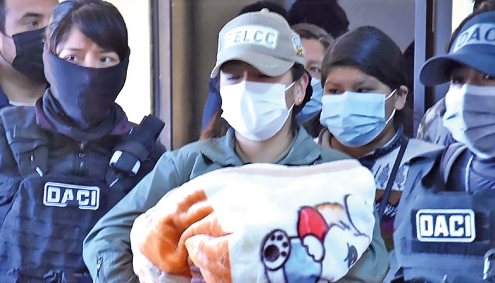 RECUPERACIÓN. El bebé Álex fue encontrado dos días después de haberse registrado su rapto.